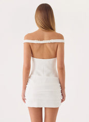 Marlene Mini Dress - White