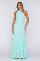 Prettiest Guest Wrap Neck Maxi Dress Sage