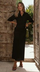 Sydney Maxi Dress - Black