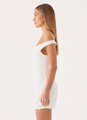 Marlene Mini Dress - White