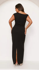 Lilah Maxi Dress - Black