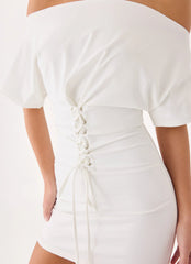 Rafinha Mini Dress - White