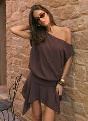 Wicked Love Mini Dress - Chocolate